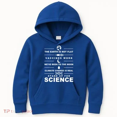 Stand Up For Science Kids Hoodie