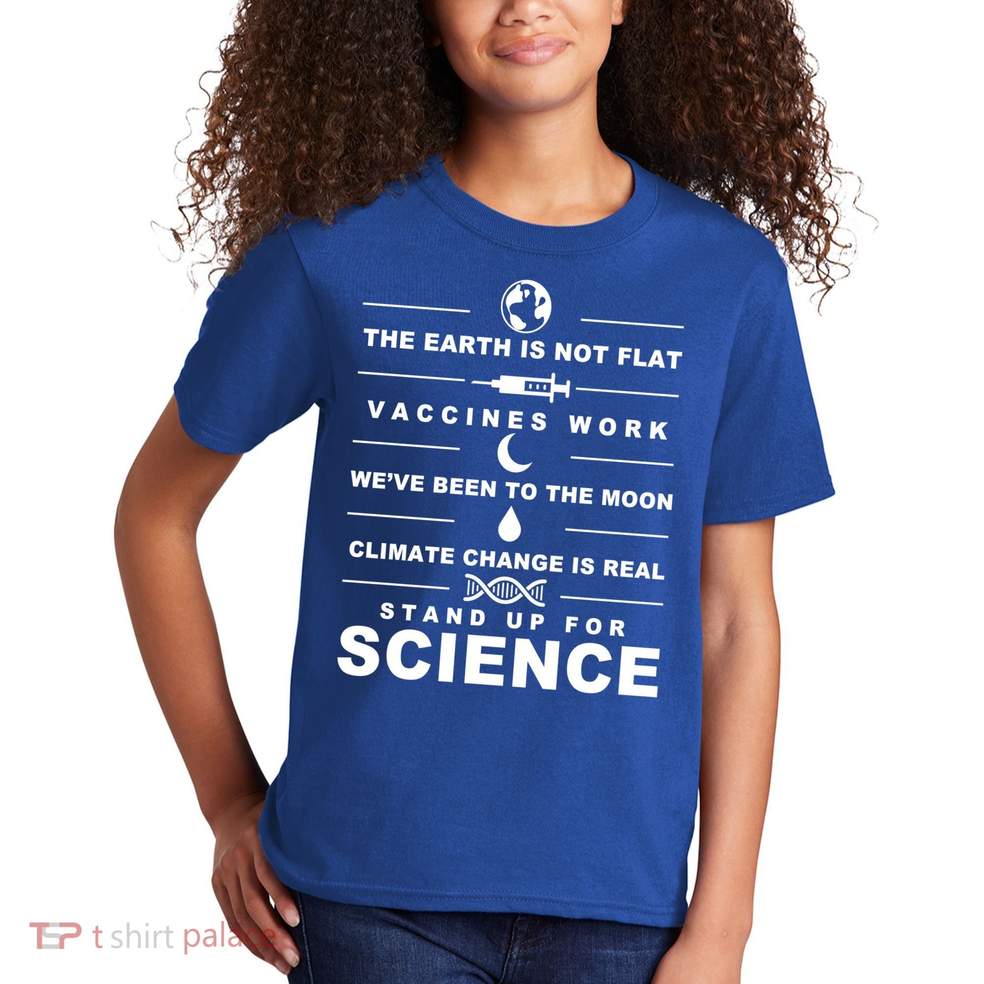 Stand Up For Science Kids T-Shirt