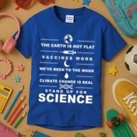 Stand Up For Science Kids T-Shirt thumb 3