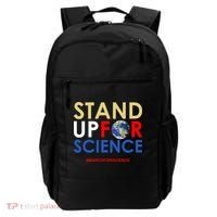 Stand Up For Science March For Science Earth Day Backpack thumb 0