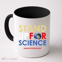 Stand Up For Science March For Science Earth Day Coffee Mug thumb 0