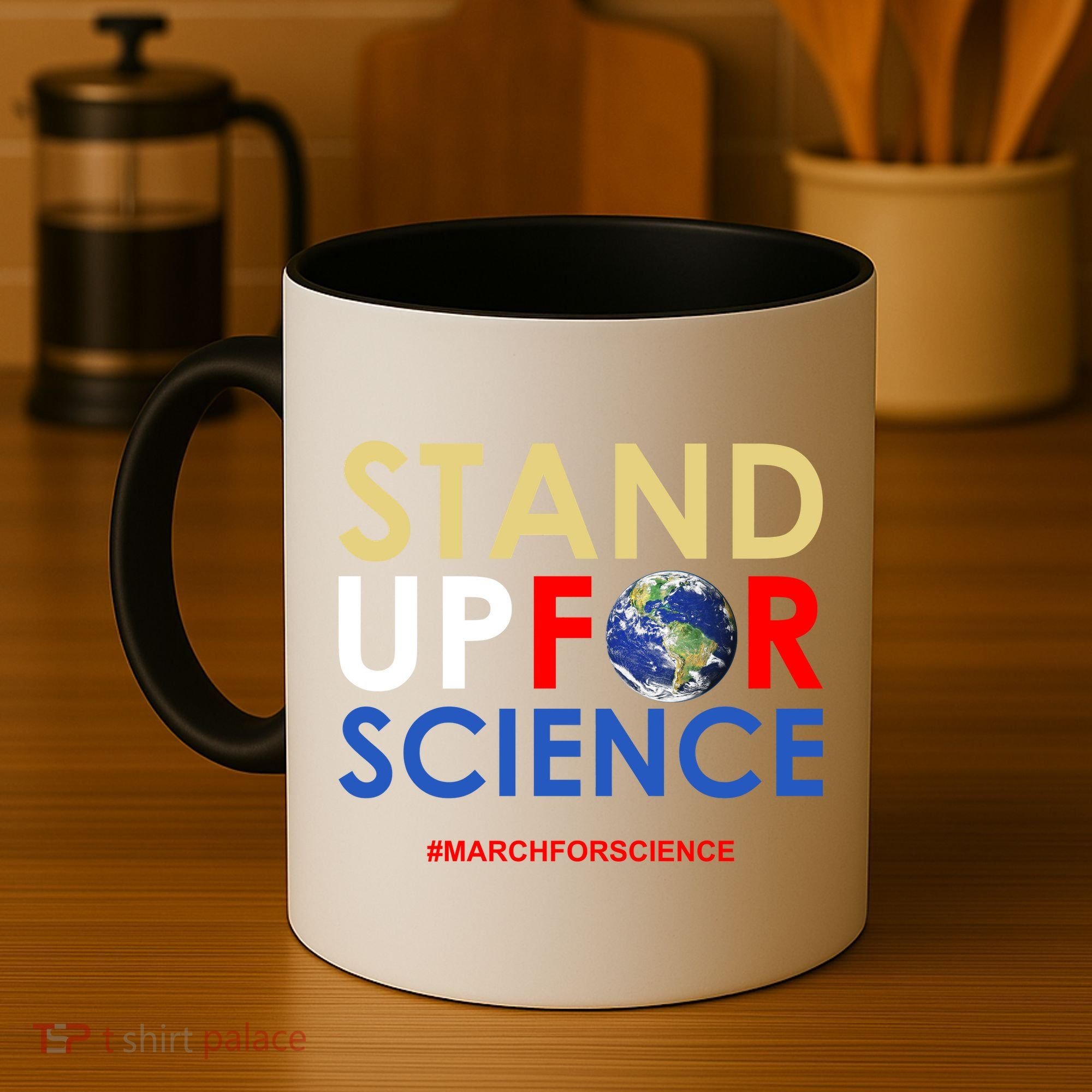 Stand Up For Science March For Science Earth Day Coffee Mug