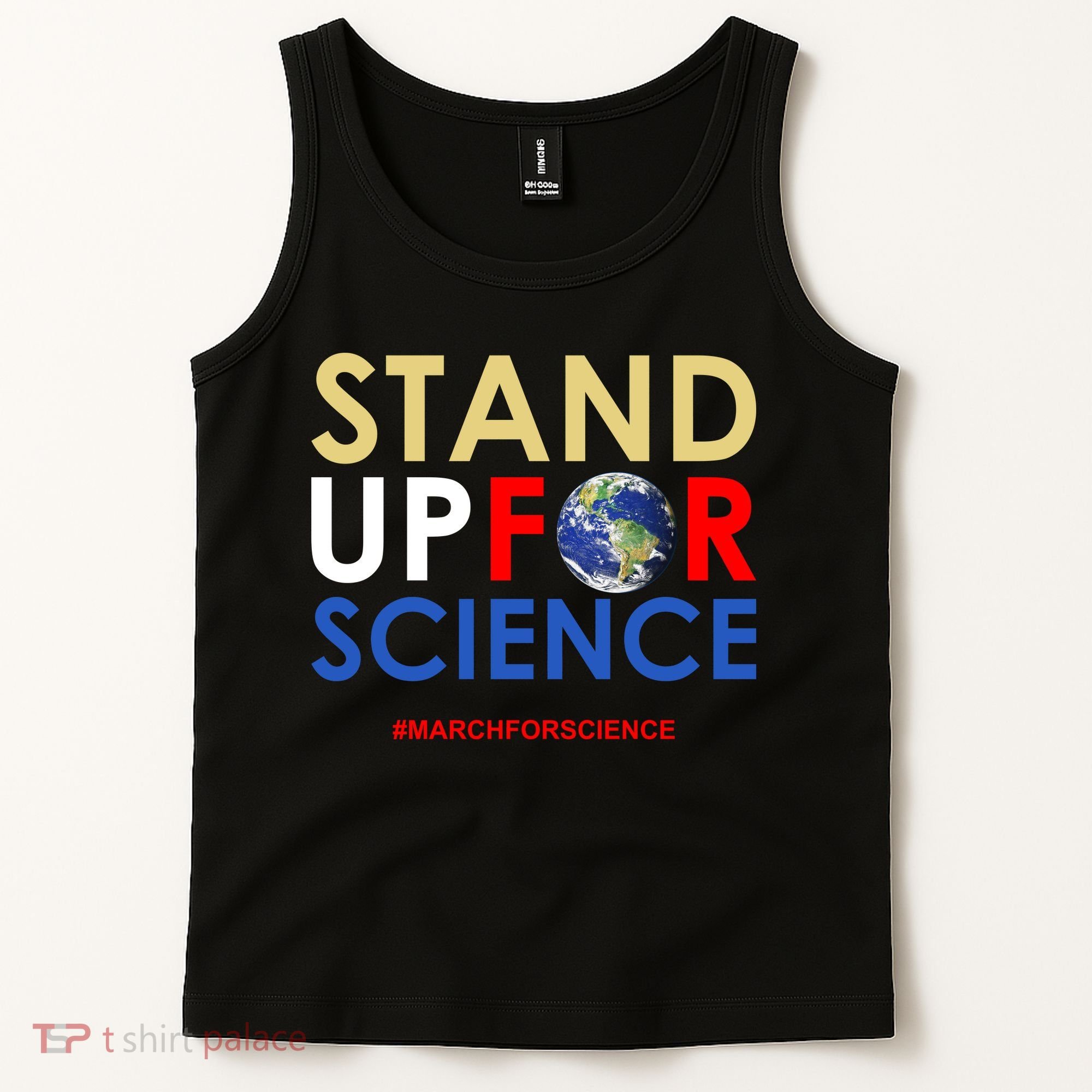 Stand Up For Science March For Science Earth Day Tank Top