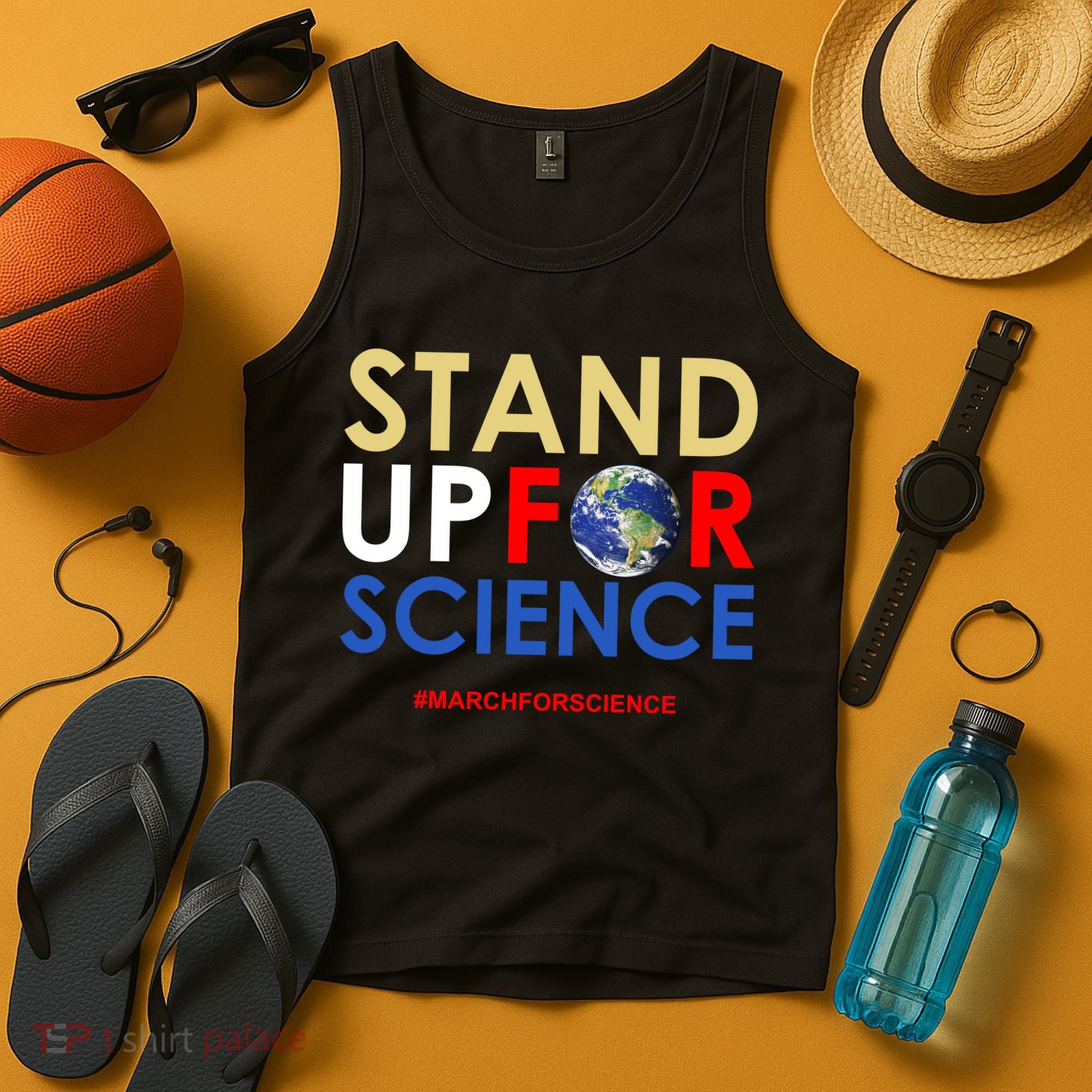 Stand Up For Science March For Science Earth Day Tank Top