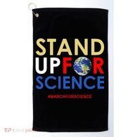 Stand Up For Science March For Science Earth Day Golf Towel thumb 0