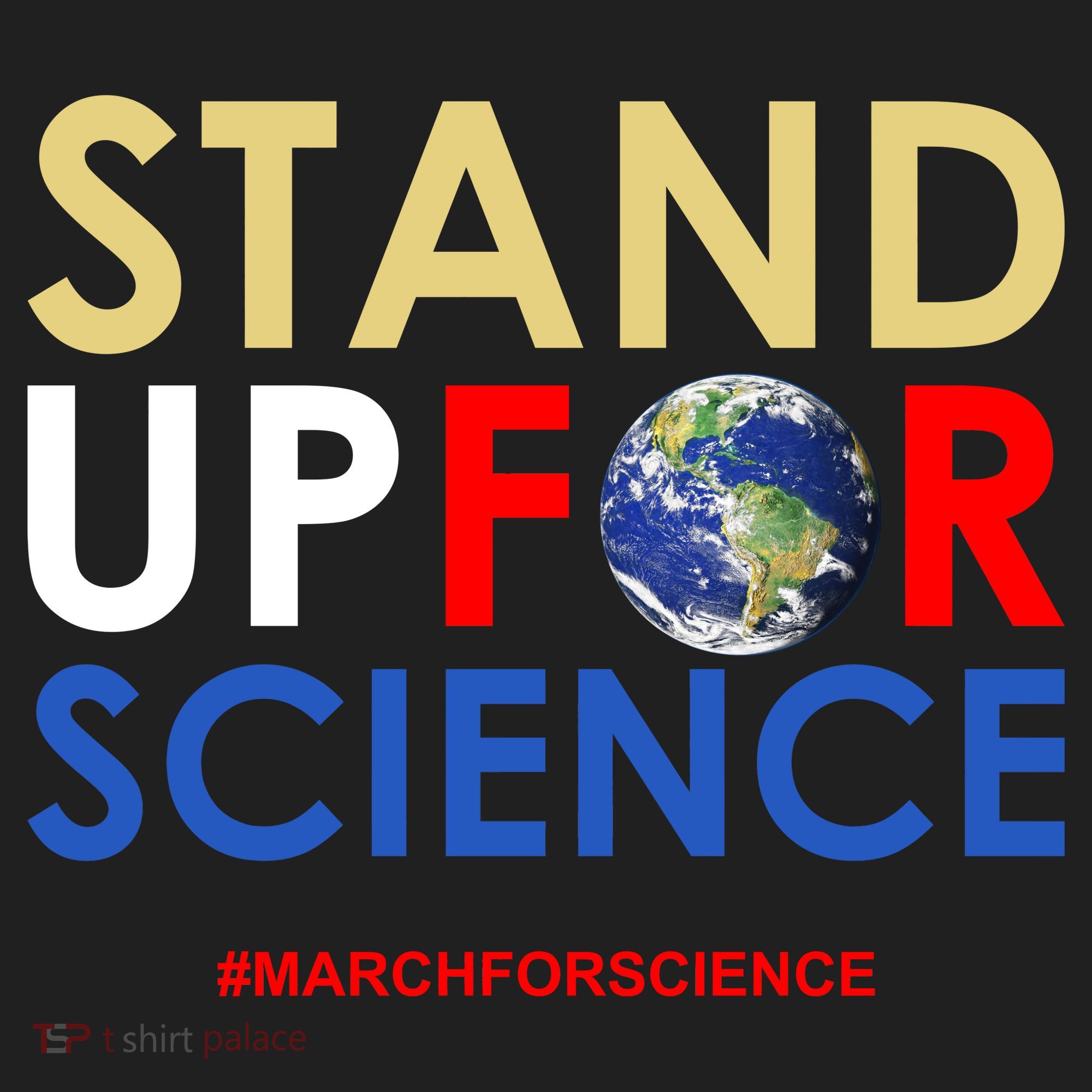 Stand Up For Science March For Science Earth Day Golf Towel