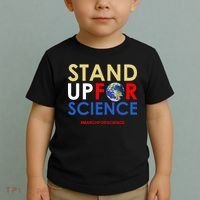 Stand Up For Science March For Science Earth Day Toddler T-Shirt thumb 2