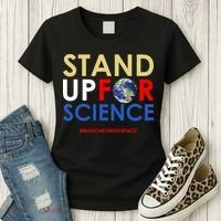 Stand Up For Science March For Science Earth Day Women's T-Shirt thumb 3