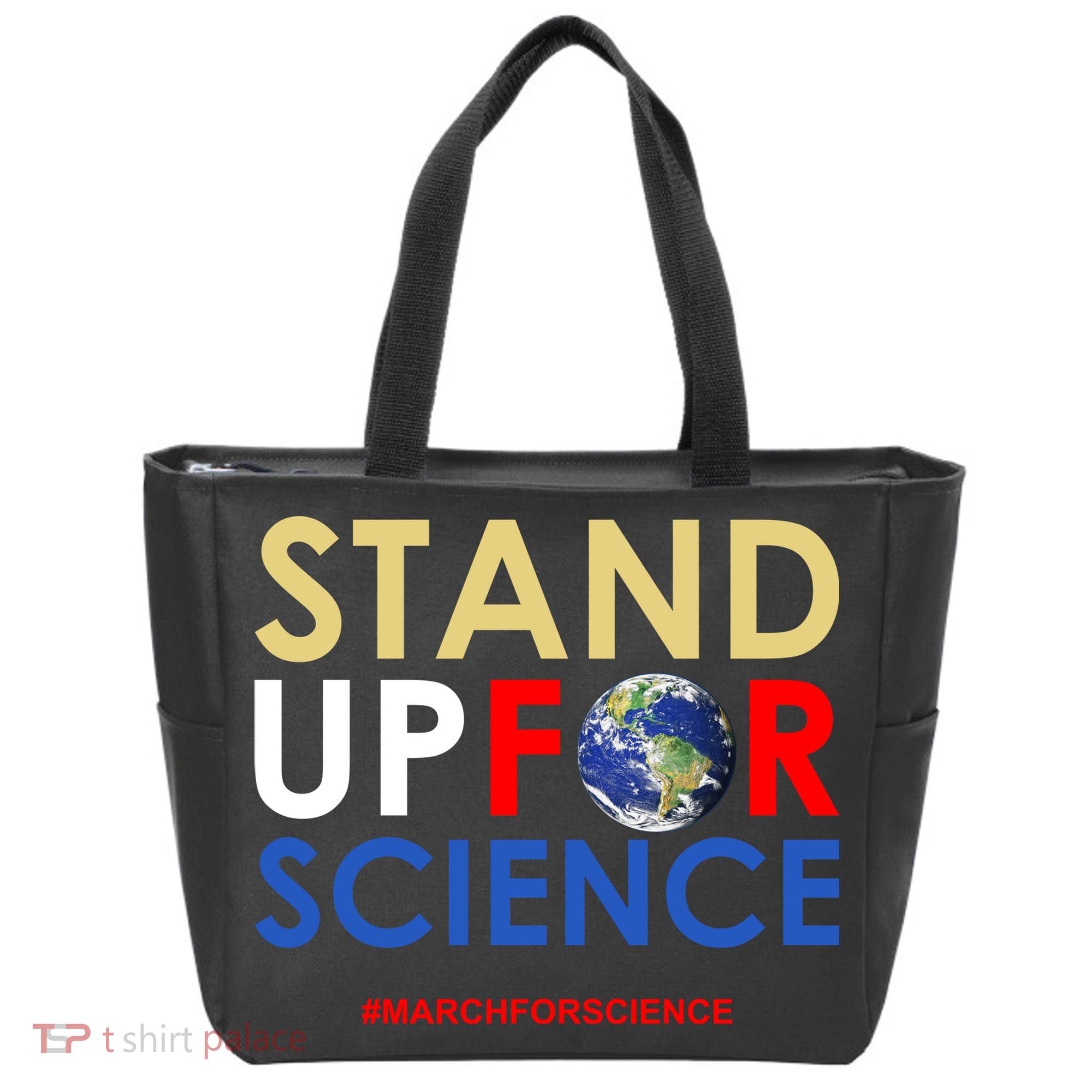 Stand Up For Science March For Science Earth Day Tote Bag