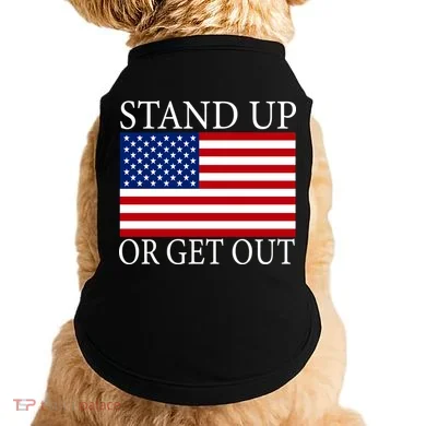 Stand Up Or Get Out Doggie Tank