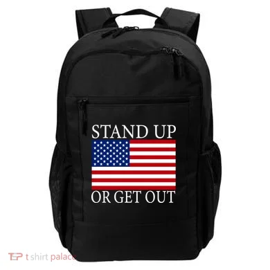 Stand Up Or Get Out Backpack