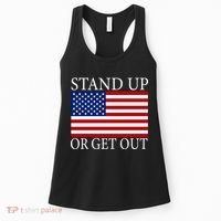 Stand Up Or Get Out Women's Tank Top thumb 0