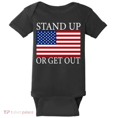 Stand Up Or Get Out Baby Bodysuit