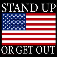 Stand Up Or Get Out Baby Bodysuit thumb 2