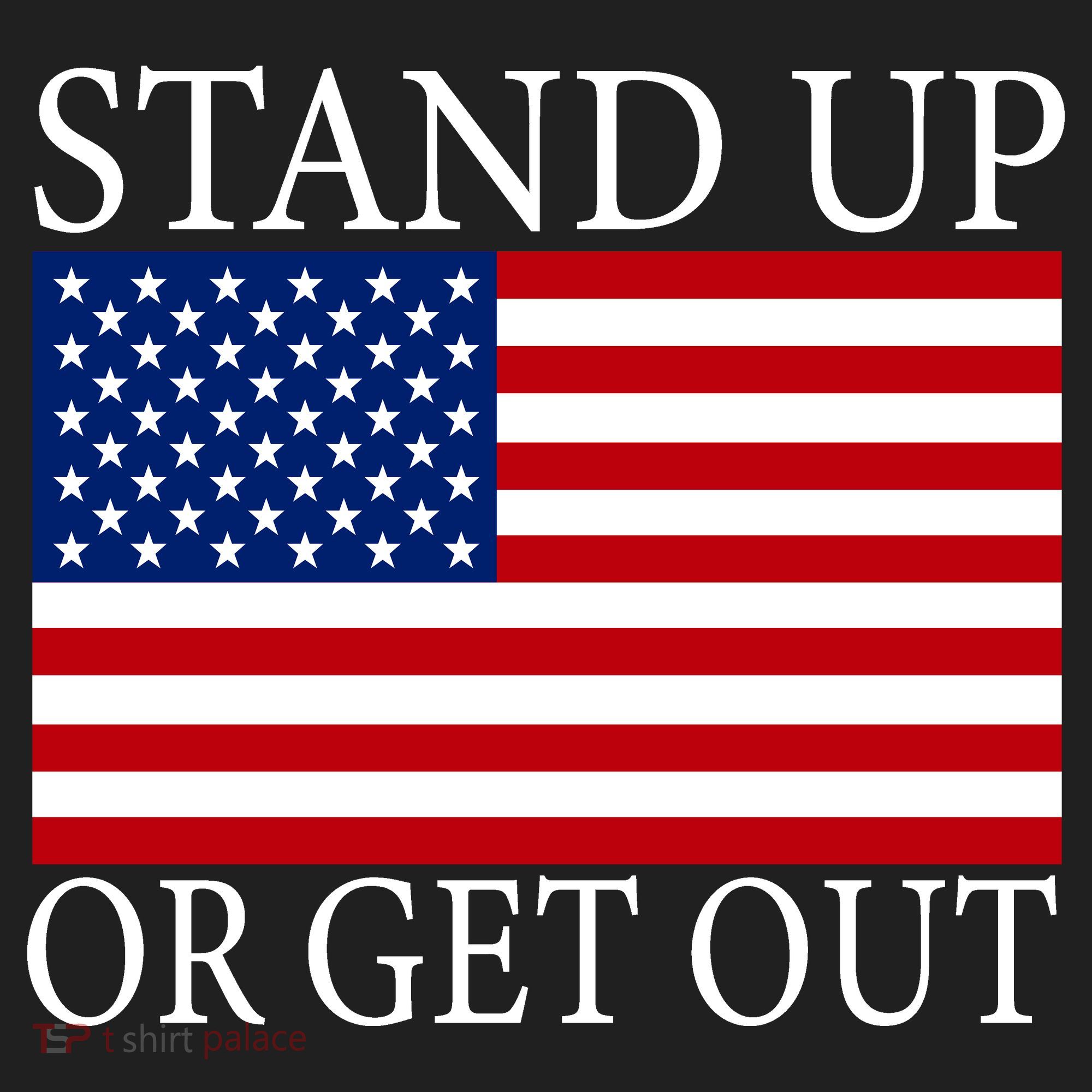 Stand Up Or Get Out Hat