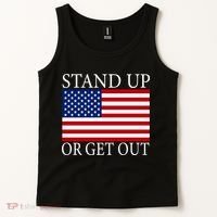 Stand Up Or Get Out Tank Top thumb 2