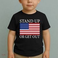 Stand Up Or Get Out Toddler T-Shirt thumb 2