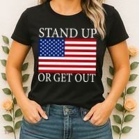 Stand Up Or Get Out Women's T-Shirt thumb 2