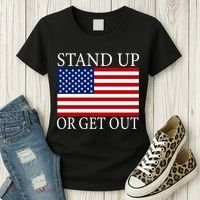 Stand Up Or Get Out Women's T-Shirt thumb 3