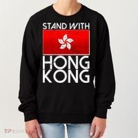 Stand With Hong Kong Pro Democracy Women's Sweatshirt thumb 0