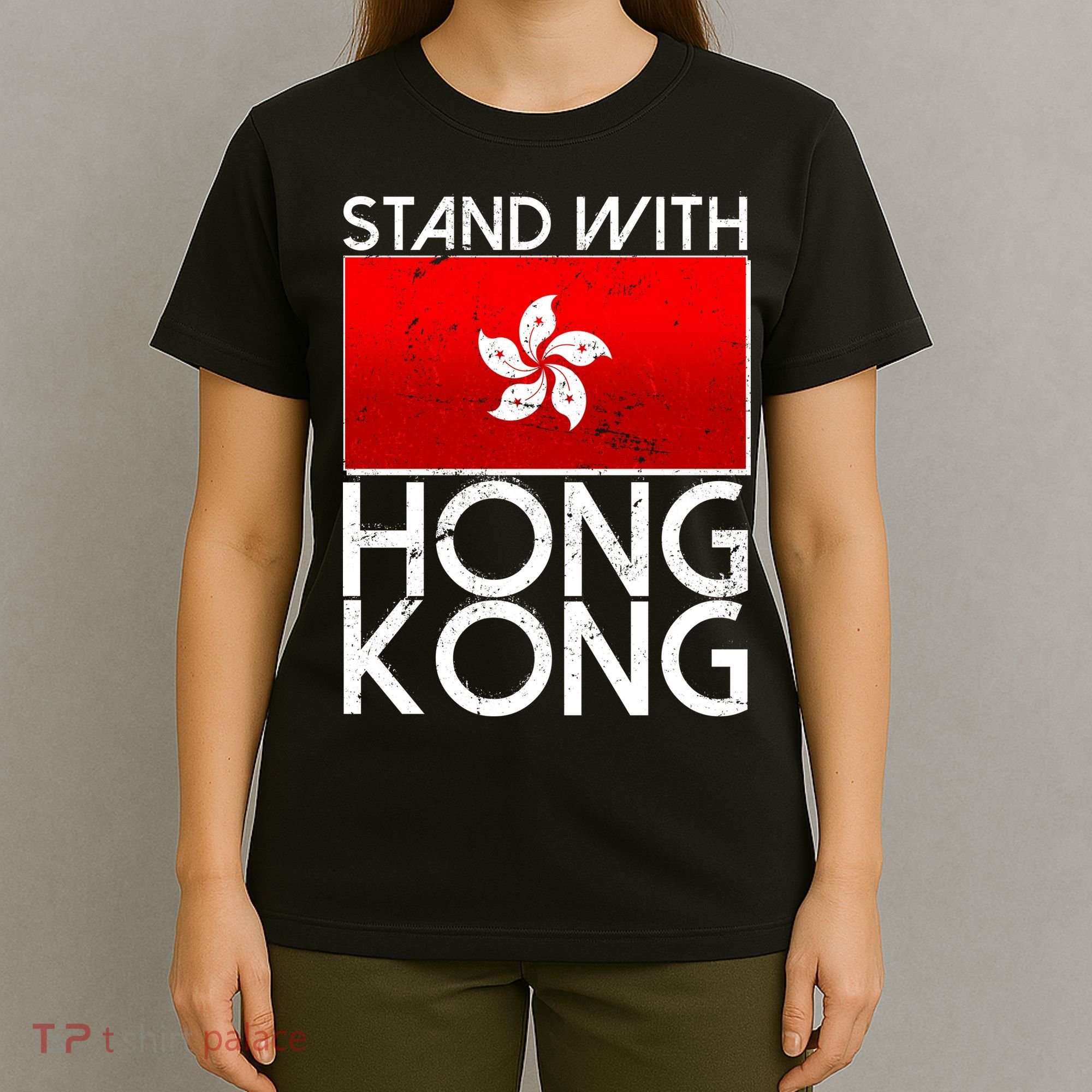Stand With Hong Kong Pro Democracy T-Shirt