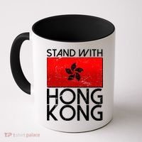 Stand With Hong Kong Pro Democracy Coffee Mug thumb 0