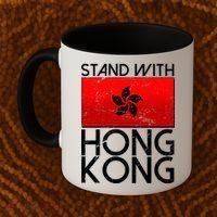 Stand With Hong Kong Pro Democracy Coffee Mug thumb 2
