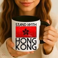 Stand With Hong Kong Pro Democracy Coffee Mug thumb 3