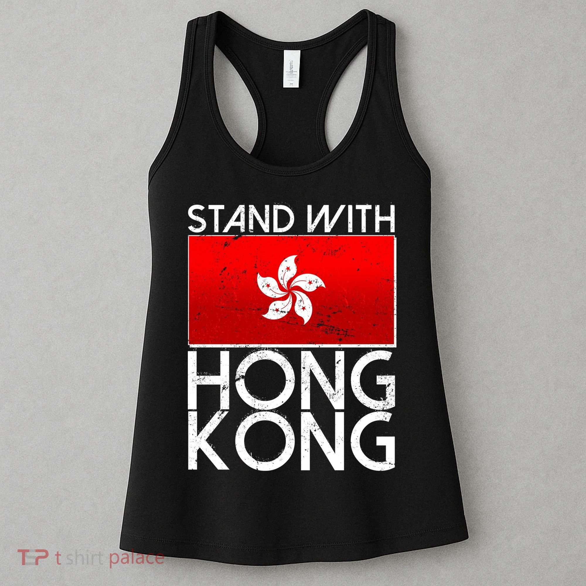 Stand With Hong Kong Pro Democracy Women's Tank Top