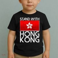 Stand With Hong Kong Pro Democracy Toddler T-Shirt thumb 2
