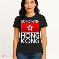 Stand With Hong Kong Pro Democracy Women's T-Shirt thumb 4