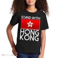 Stand With Hong Kong Pro Democracy Kids T-Shirt thumb 2