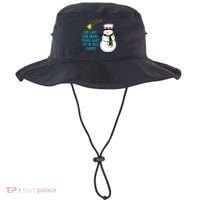 Star Light Star Bright Please Don't Let Me Melt Tonight Snowman Bucket Hat thumb 0