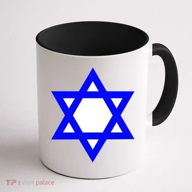 Star of David Coffee Mug back