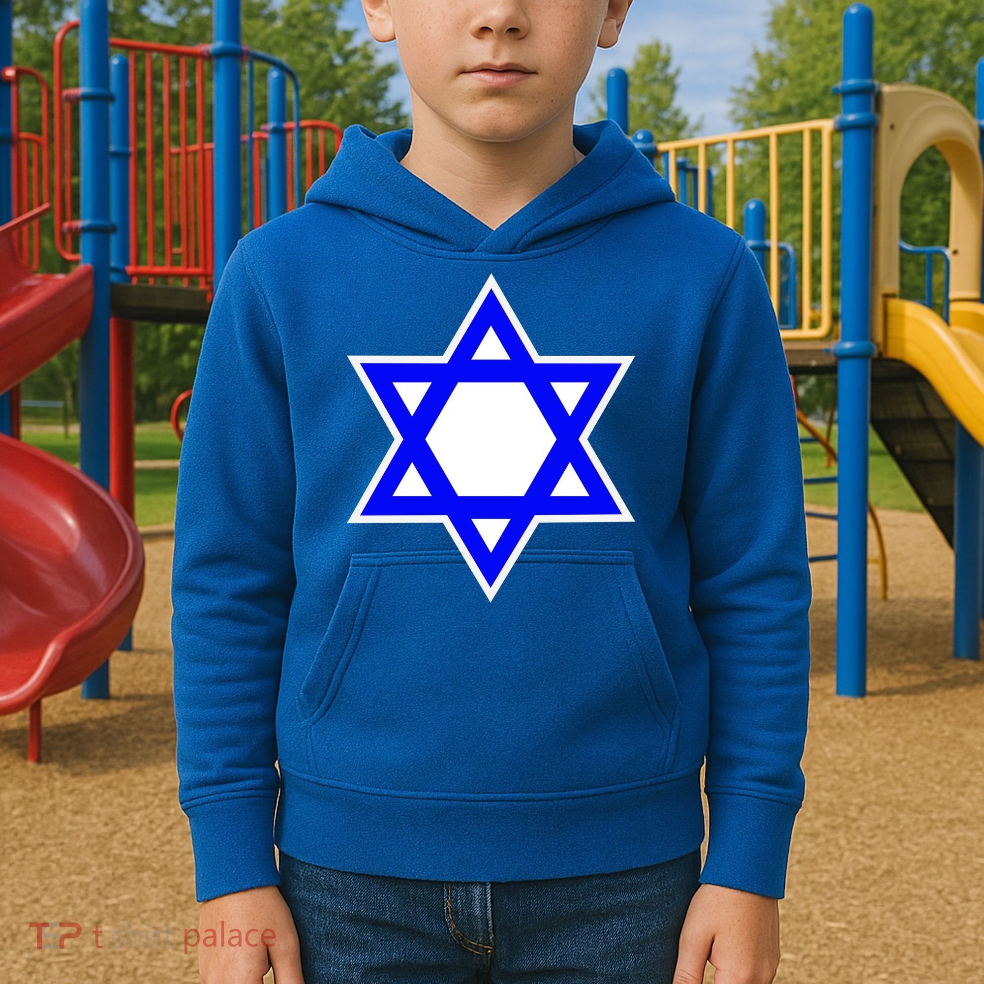 Star of David Kids Hoodie