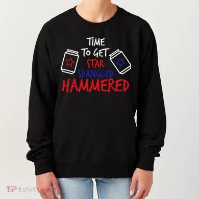 Star Spangled Hammered Women's Sweatshirt