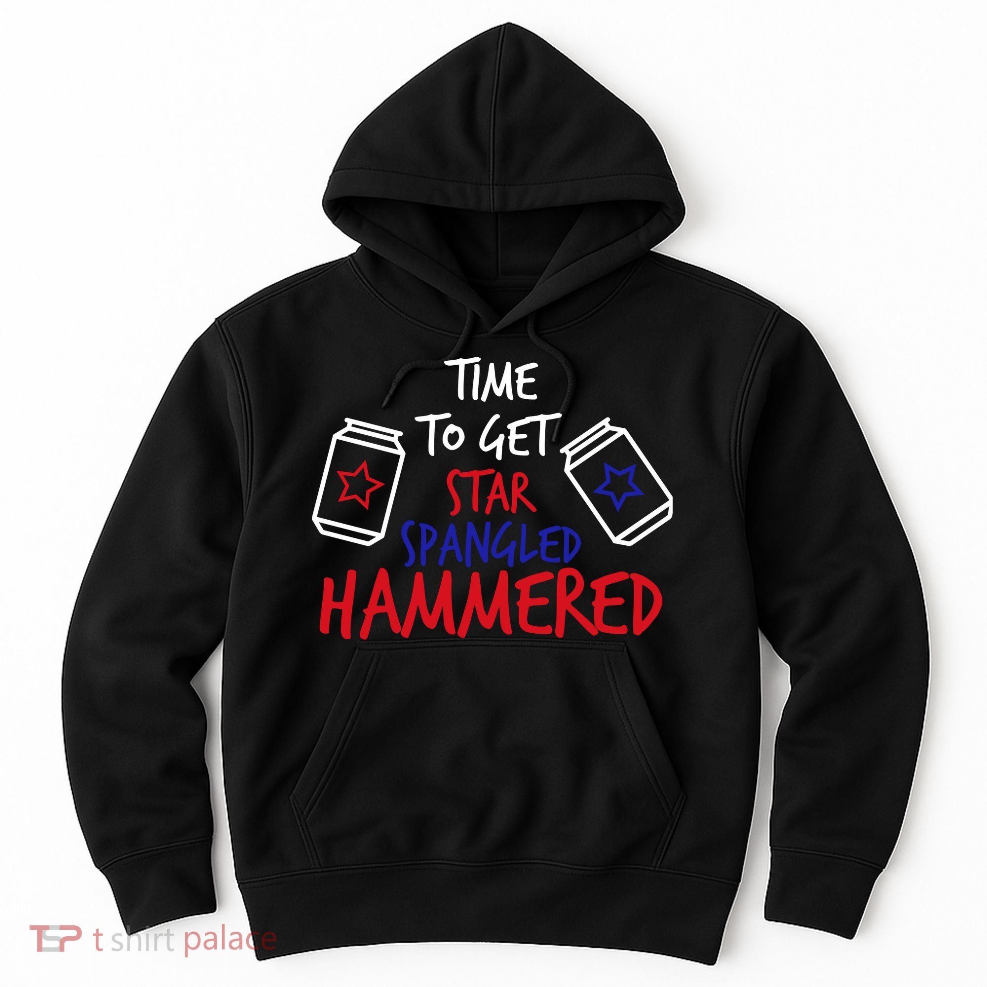 Star Spangled Hammered Hoodie