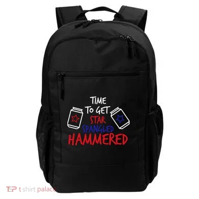 Star Spangled Hammered Backpack