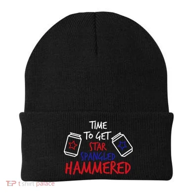 Star Spangled Hammered Beanie