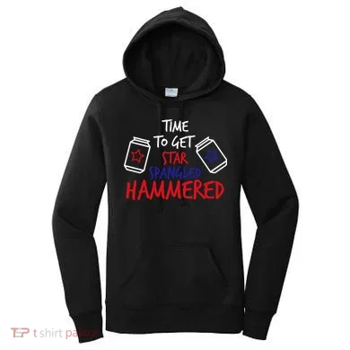 Star Spangled Hammered Women's Hoodie
