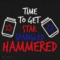 Star Spangled Hammered Baby Bodysuit thumb 2