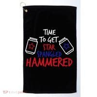Star Spangled Hammered Golf Towel thumb 0