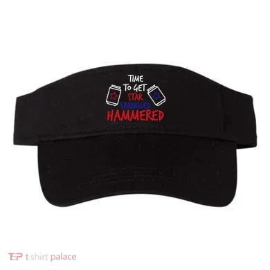 Star Spangled Hammered Visor