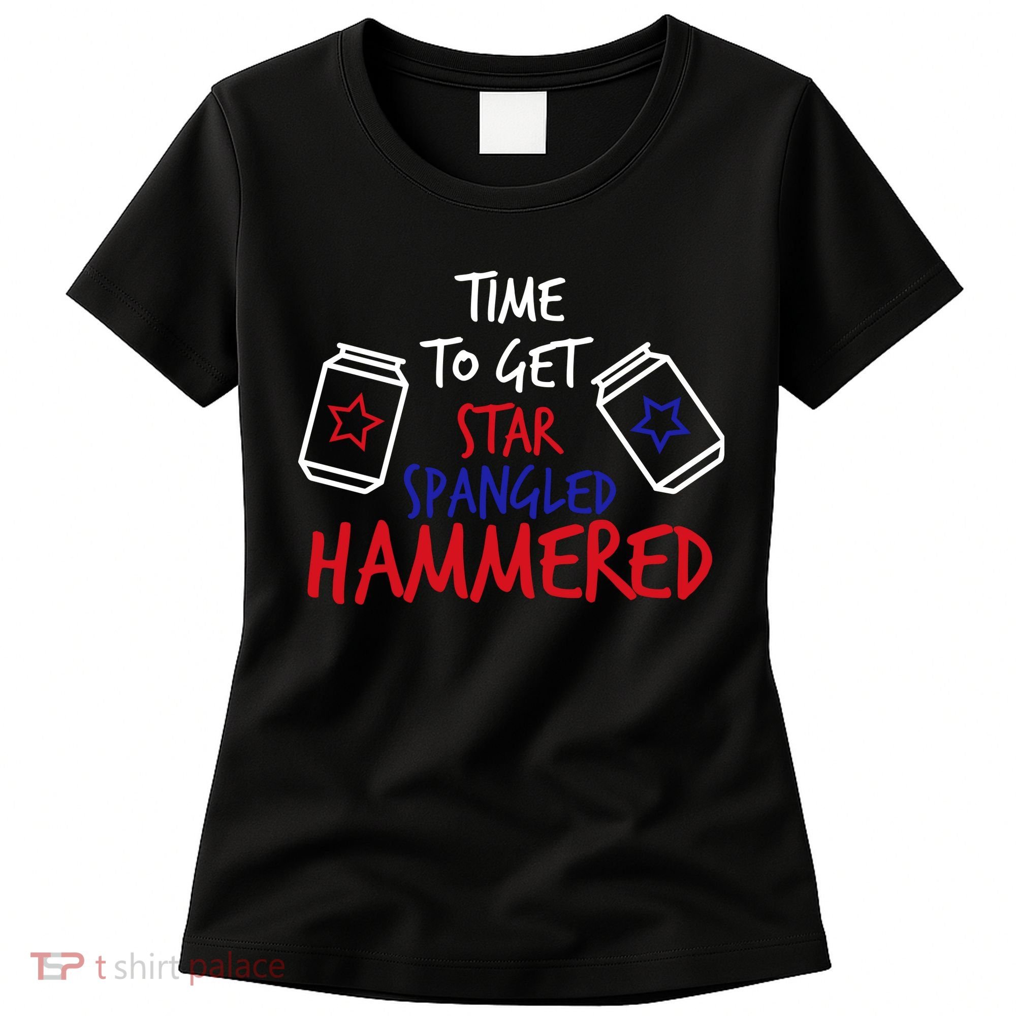 Star Spangled Hammered Women's T-Shirt