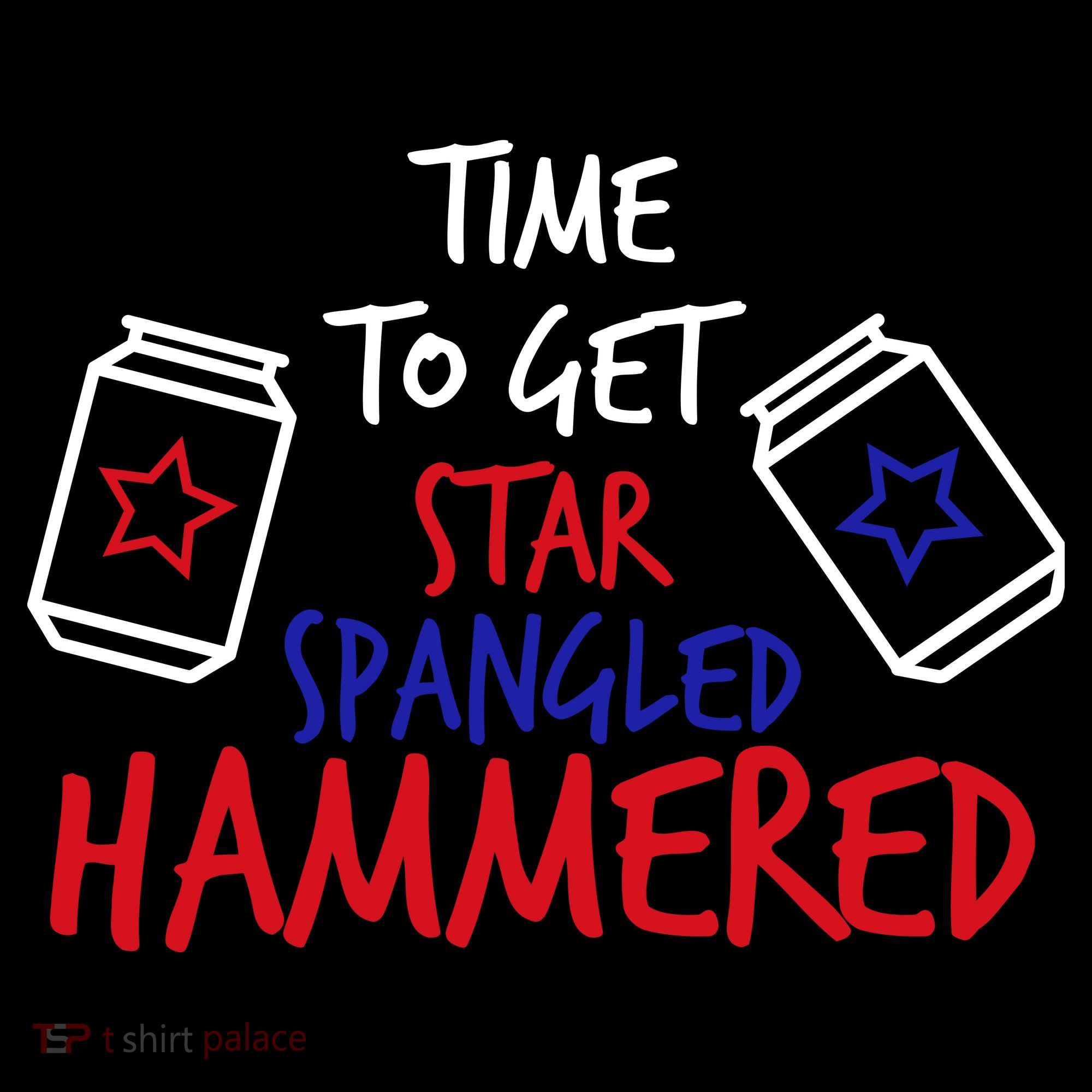 Star Spangled Hammered Women's T-Shirt