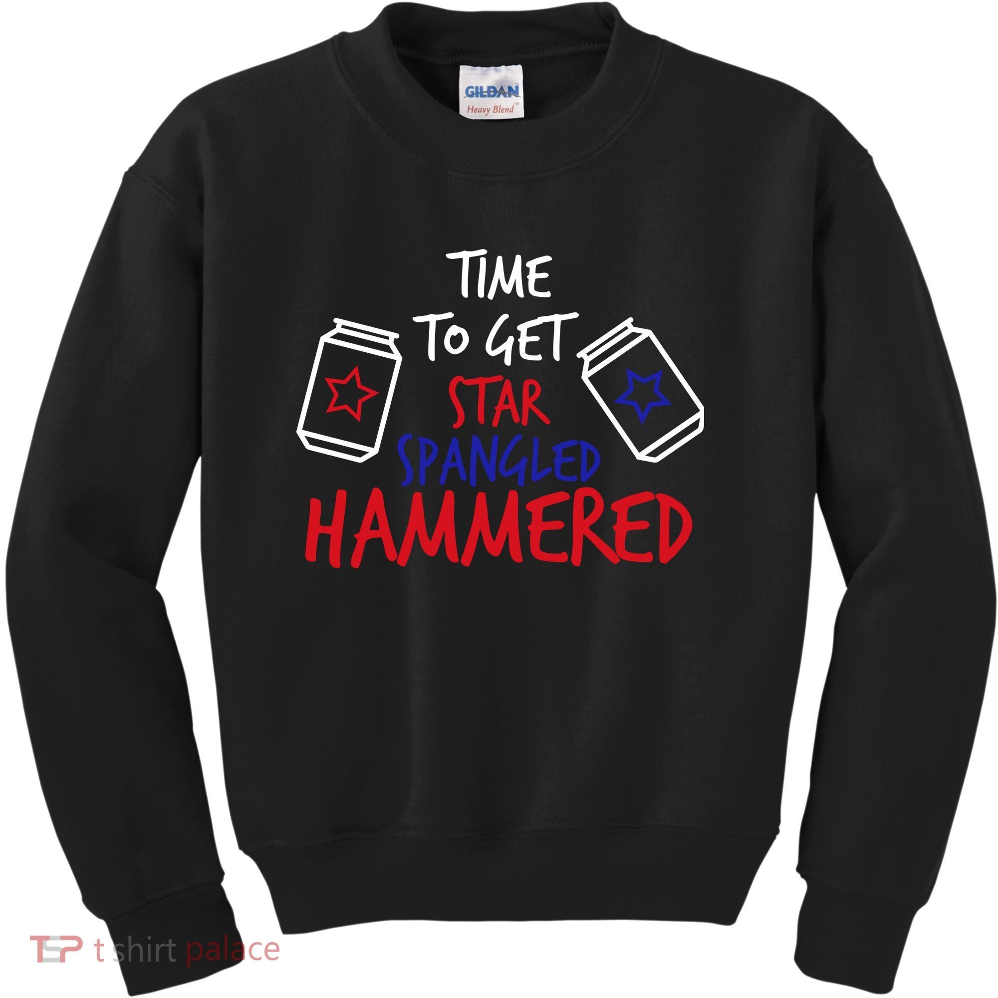 Star Spangled Hammered Kids Sweatshirt