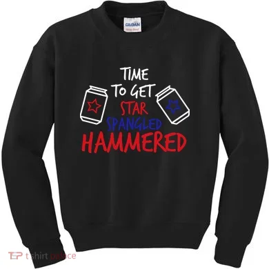 Star Spangled Hammered Kids Sweatshirt