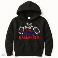 Star Spangled Hammered Kids Hoodie thumb 0