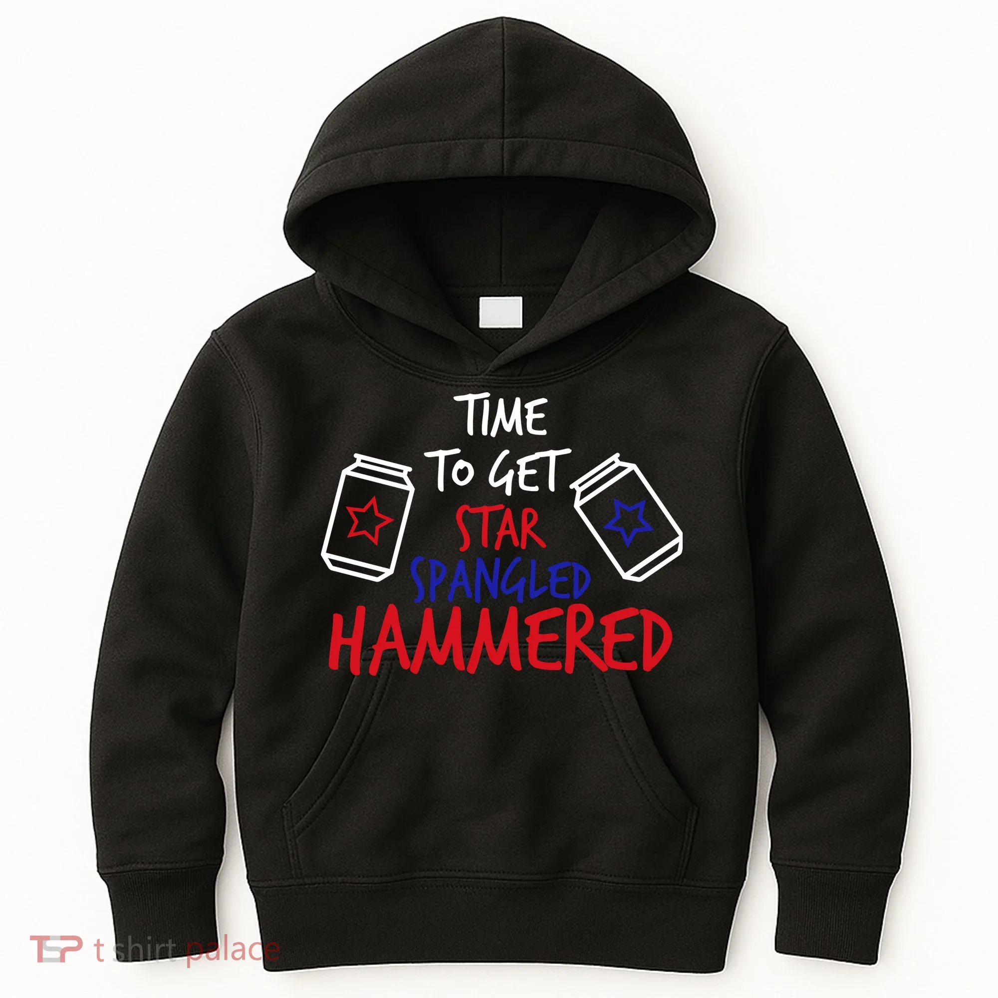 Star Spangled Hammered Kids Hoodie