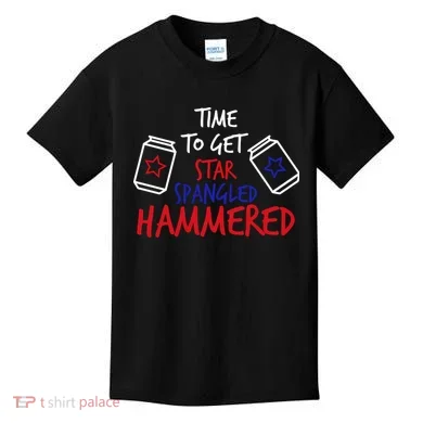 Star Spangled Hammered Kids T-Shirt